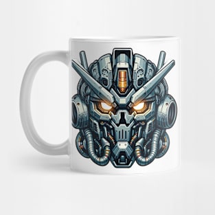 Biomech Skull S01 D32 Mug